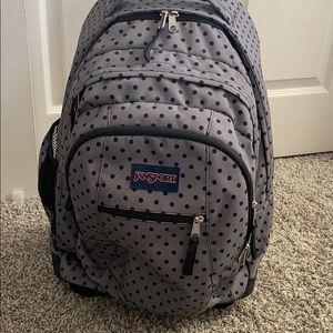 Polka dot jansport rolling backpack